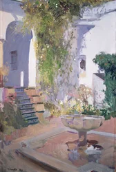 Grotte de jardin, Alcazar de Séville