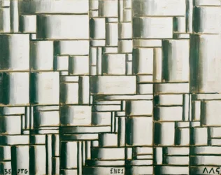 Construction en noir et blanc