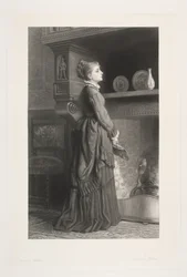Danois : Femme près d