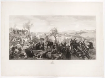 La bataille de Mentana