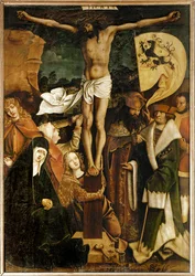 La Crucifixion (tempera sur bois d