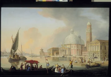 Vue de Venise par Johan Richter (1665-1745)