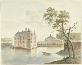 Vue sur un château inconnu