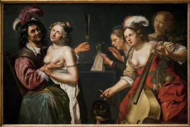 Le fils prodigue ou « allégorie des cinq sens ».