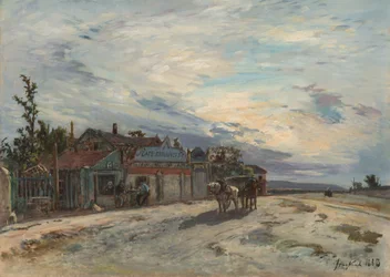 Une taverne au bord de la route
