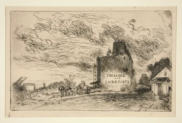 Démolitions de la Rue des Francs-Bourgeois Saint-Marcel