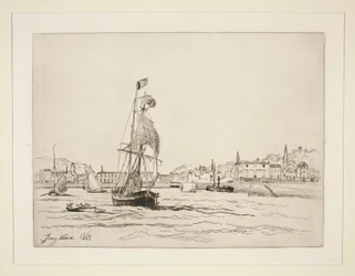 Entrée du Port de Honfleur
