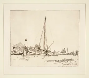 La Barque amarrée