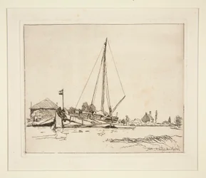 La Barque amarrée