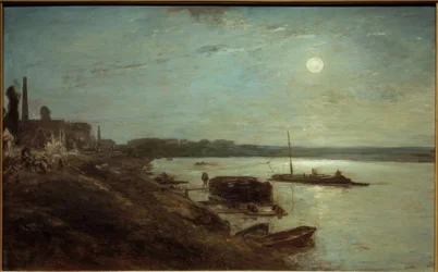Clair de lune sur la Seine