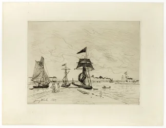 Jetée au Port de Honfleur