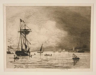 Sortie du Port de Honfleur