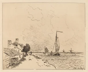 Les deux Barques à voile