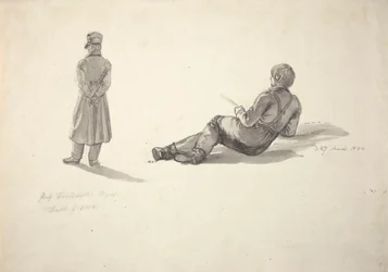 Caspar David Friedrich ; pêcheur