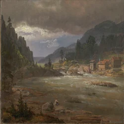 Hellefossen près de Hokksund