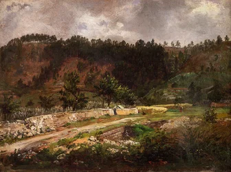 Route près de Pillnitz