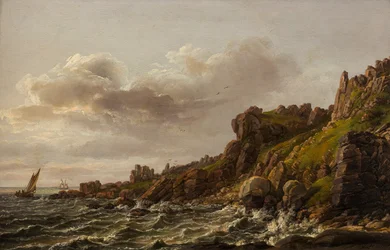 Vue sur Kullen en Suède