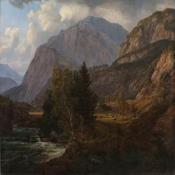 Vue de Fortundalen