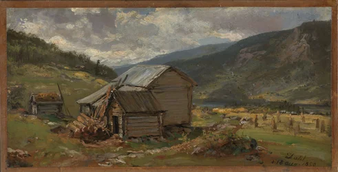 Vue de Hjelle à Valdres