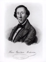 Portrait de Hans Christian Andersen (1805-1875)