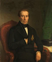 Portrait de Johan Rudolf Thorbecke, ministre d