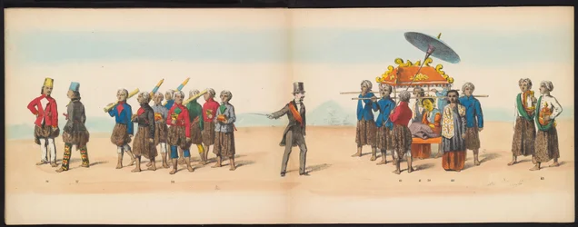 Mascarade des étudiants de Delft, 1857 (pl. 5)