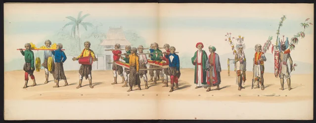 Mascarade des étudiants de Delft, 1857 (plaque 7)