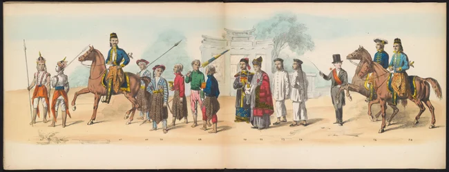 Mascarade des étudiants de Delft, 1857 (pl. 8)