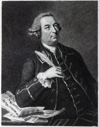 Portrait de John Christopher Smith (1712-95), musicien et secrétaire de Handel
