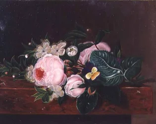 Un arrangement de fleurs