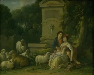 Scène de berger