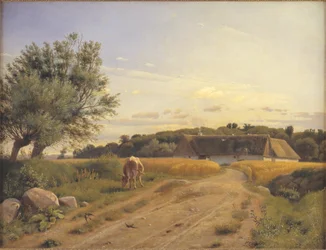 Une ferme à Lodskov près du manoir de Vognserup, Zélande