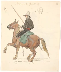 Campagnole à cheval