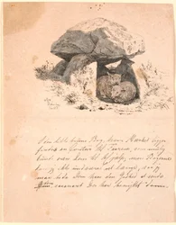 Les agneaux. Illustration de "Fabler for Børn" de Kaalund. Voir commentaire du catalogue des feuilles.