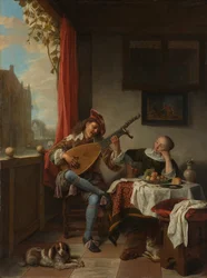 Paysage de Zélande, 1842
