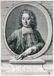 Jean François Lalouette (1651-1728) gravé par Jacques-Nicolas Tardieu (1716-91)