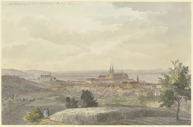 Vue de Bamberg depuis le sud