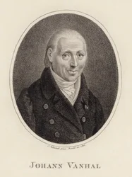 Portrait du compositeur Johann Baptist Wanhal