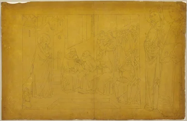 Extrait de : Recueil de contours et de calques, volume 5, feuille 61