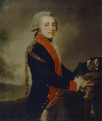 Portrait du comte Artemy Ivanovich Lazarev 1768-1791, années 1790