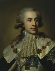 Portrait du prince Platon Zubov 1767-1822, 1793