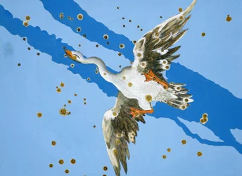 Constellation du Cygne, de Uranometria écrit par Johann Bayer et gravé par Alexander Mair (1559-c.1616) 1603
