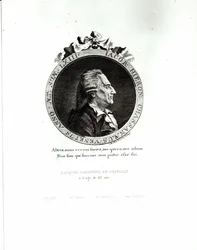 Portrait médaillon de Giacomo Casanova (1725-98) à 63 ans, 1788