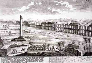 Ruines du grand aqueduc de Carthage, de 