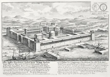 Palais de Dioclétien (245-313), Split, Yougoslavie, de 