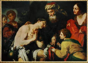 Le retour du fils prodigue (peinture sur toile)