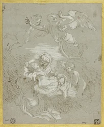 Madone et Enfant avec anges