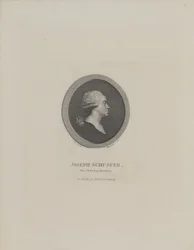 Portrait du compositeur Joseph Schuster 1748-1812, 1811