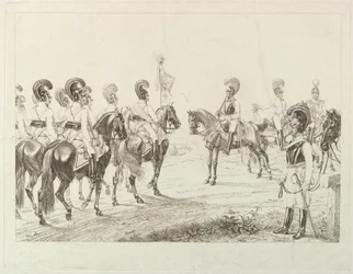 Cuirassiers autrichiens, début du 19e siècle