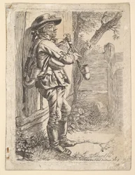 Le joueur de cornemuse